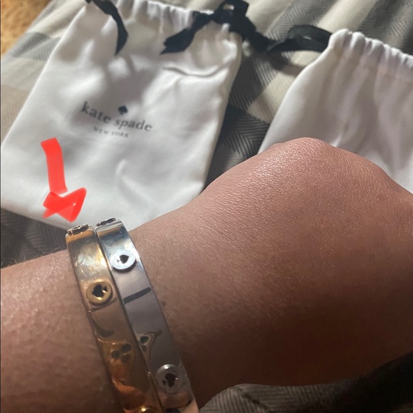 Rose Gold Kate Spade Bangel - Picture 4 of 4
